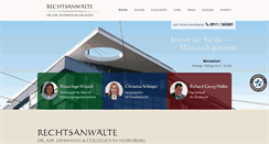 Desktop Screenshot of anwalt-wmp.com